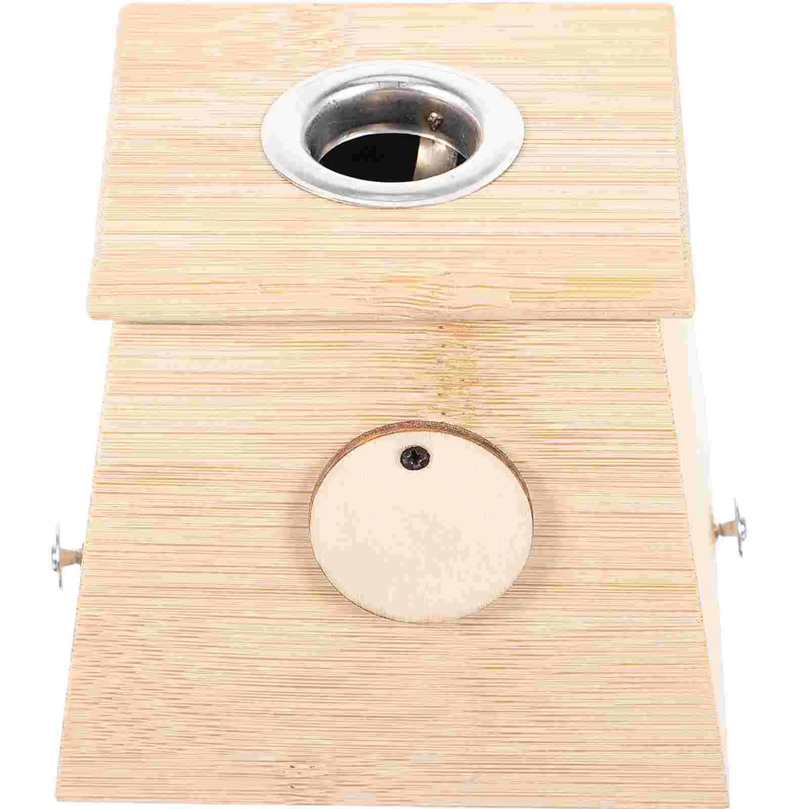 Caja de moxibustión quemador de cono de Moxa, Mugwort de caja de herramienta de tratamiento, olla de cuerpo ajustable de madera