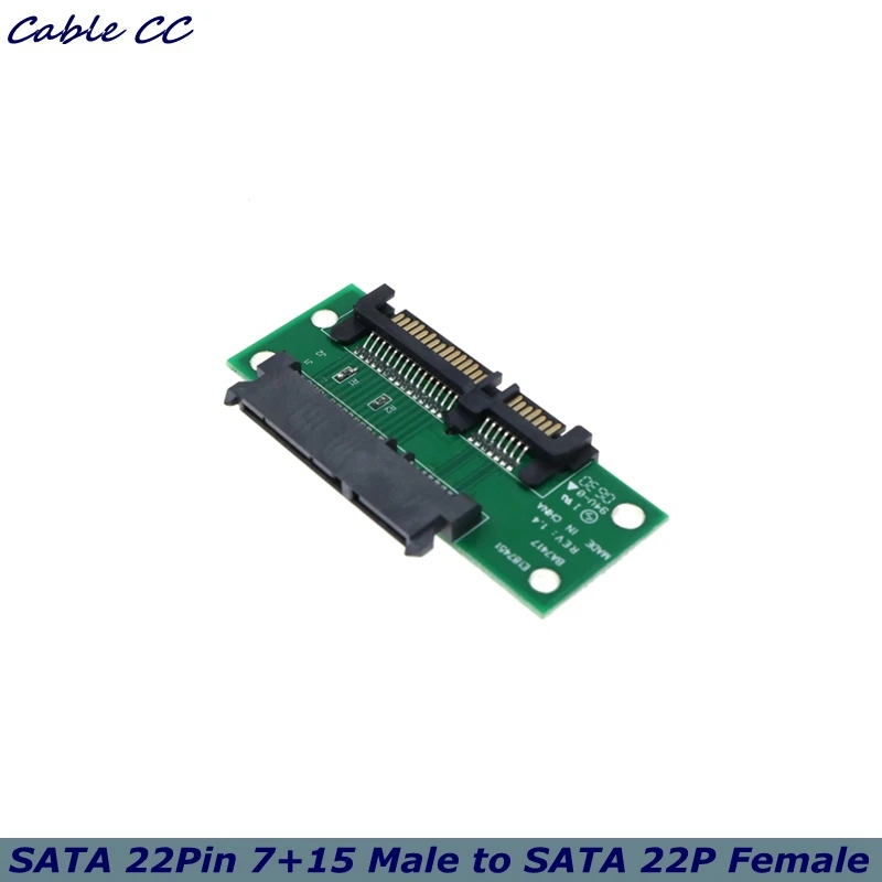 High Quality SATA 22P Adapter 3.5