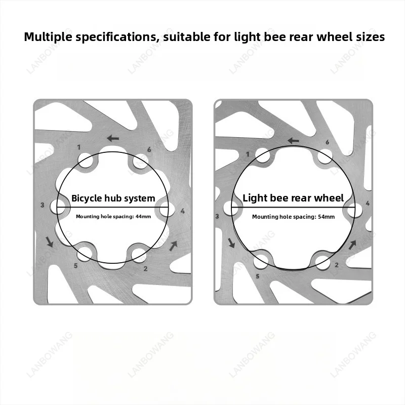 Duty MTB Brake Disc FOR LEWIS Hydraulic Brake, Surron Light Bee Replacement Rotor