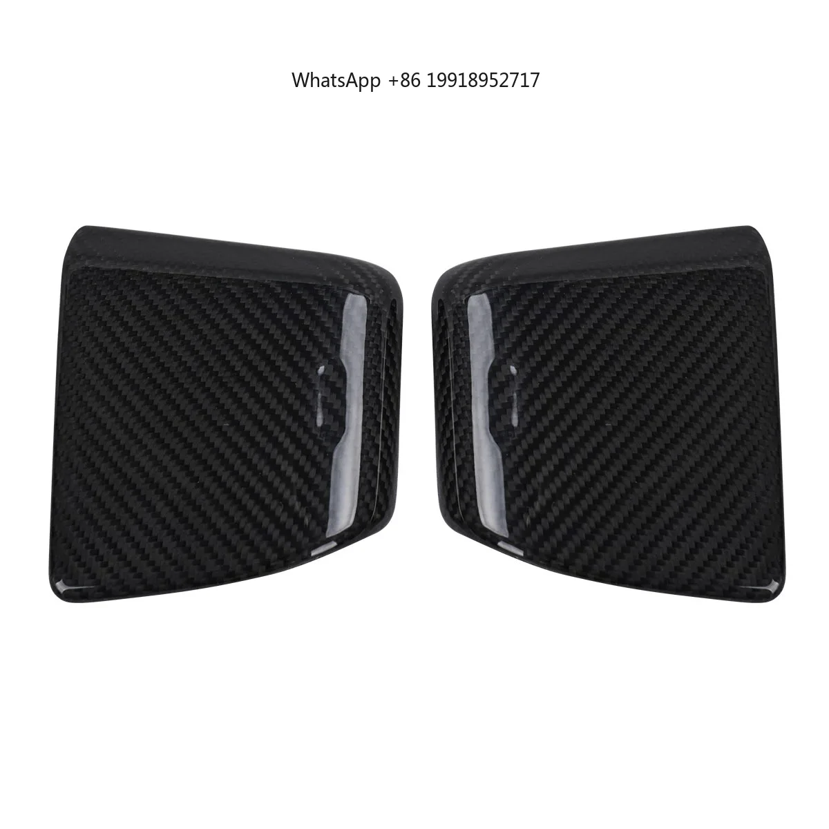 Durable Black Fairing 3K Twill Glossy Carbon Fiber for Davidson Street Glide Ultra & Road Glide 2023-2024