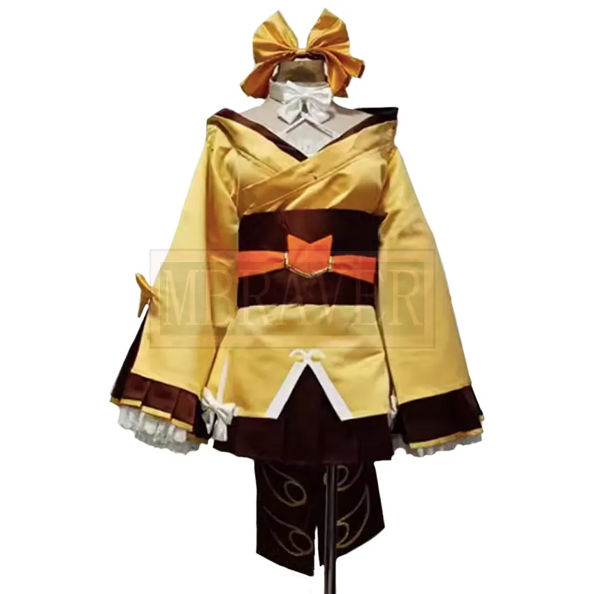 FGO Fate Grand Order Cosplay Costume, Custom Made, Destino, Samurai Remnant, Tamamo No Mae, Festa de Halloween, Natal, qualquer tamanho