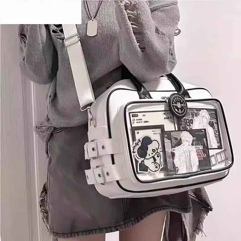 

Large Capaci Commuter Bapa Women's Crossbody Bag Soft Digou Bag Youthful Cartoon Pattern Foldable Soft Bag