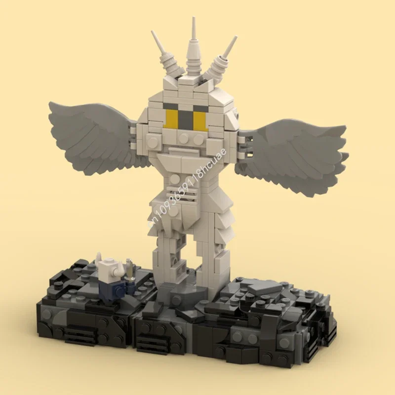 

348pcs MOC Hollow Knightes Mini Radiance Model Building Blocks Architecture DIY Modular Toys Festival Gifts