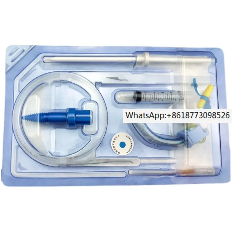 

Disposable percutaneous tracheotomy set bronchoscopy introducer percutaneous dilation tracheotomy tube kit