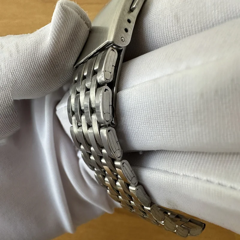 Универсальный ремешок для часов, аксессуары, мужской ремешок из нержавеющей стали с семью бусинами, 22 мм, стальной ремешок, ремешок для часов 18 мм, ремешок для часов 20 мм