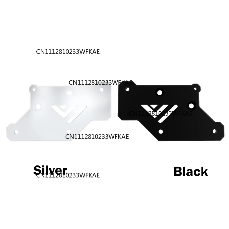 For Mellow CNC VzBoT 330 AWD Aluminum Front & Rear Motor Mount  for Ultra-High-Speed 3D Printer VzBoT(Screws Not Include)