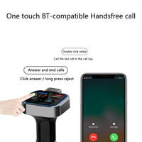 FM Transmitter Bluetooth-Compatible 5.0 PD 20W QC3.0 Wireless Hands-Free Car Kit Fast USB FM Modulator Auto Radio FM Modulator
