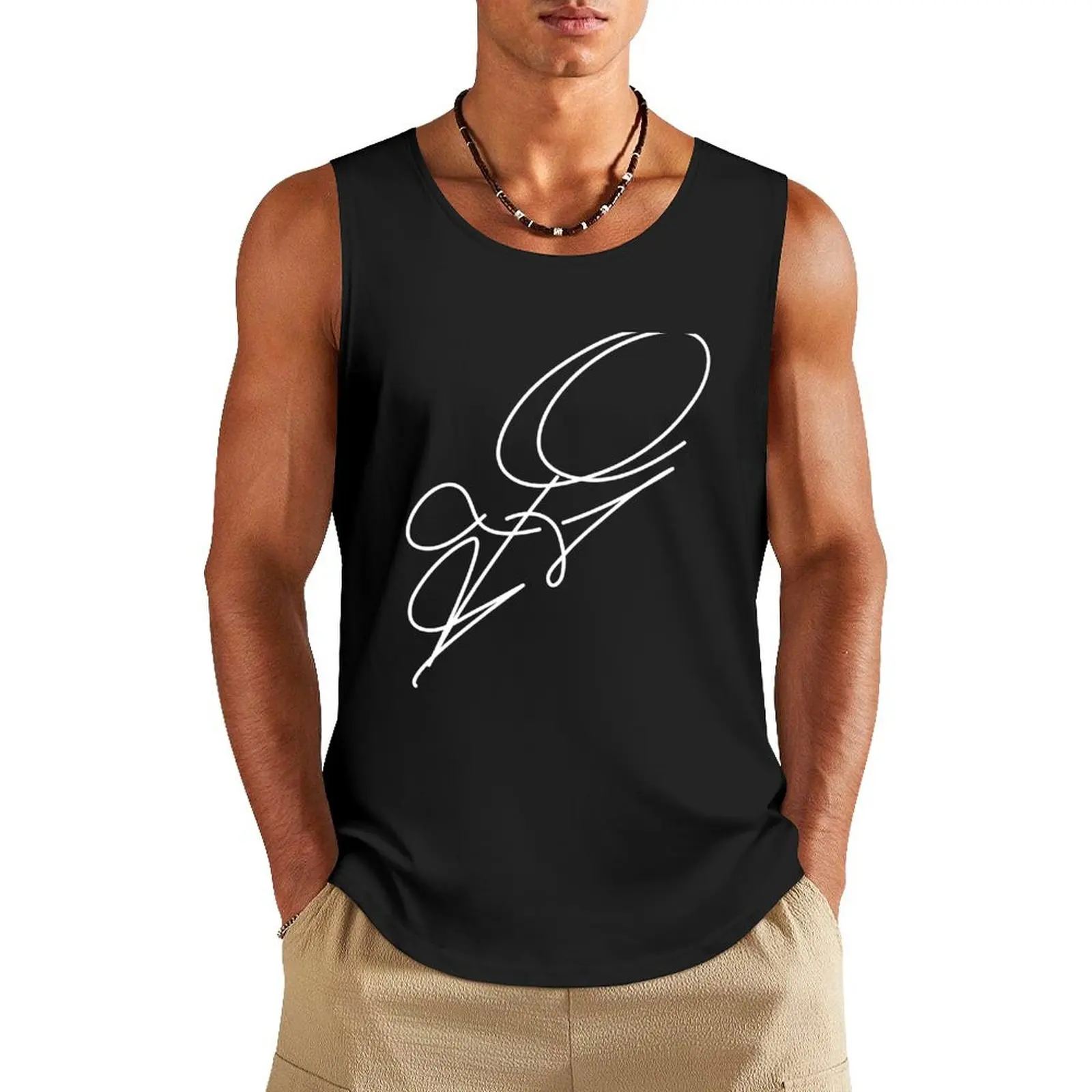 

PLS_white Tank Top Men's t-shirt cute tops