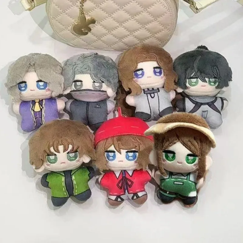 

10 см Identity V Fan Бальзамировщик Милая морская звезда Тело Хлопковая кукла Подвеска Мультфильм Ада Месмер Предмет Плюшевая кукла Брелок Украшение