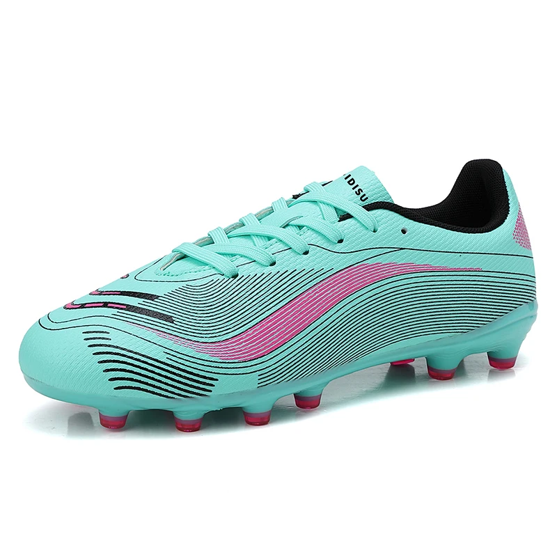 Kids Professional Soccer Shoes Indoor Men Football Field Boots Football Shoes TF/AG Society Cleats Grass Training Fast