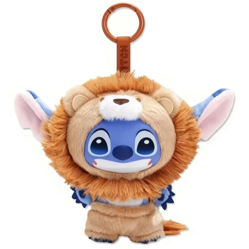 

Disney Stitch Wild Animal Series слепая коробка-сюрприз виниловые плюшевые украшения Kawaii Рождественский подарок для девочек