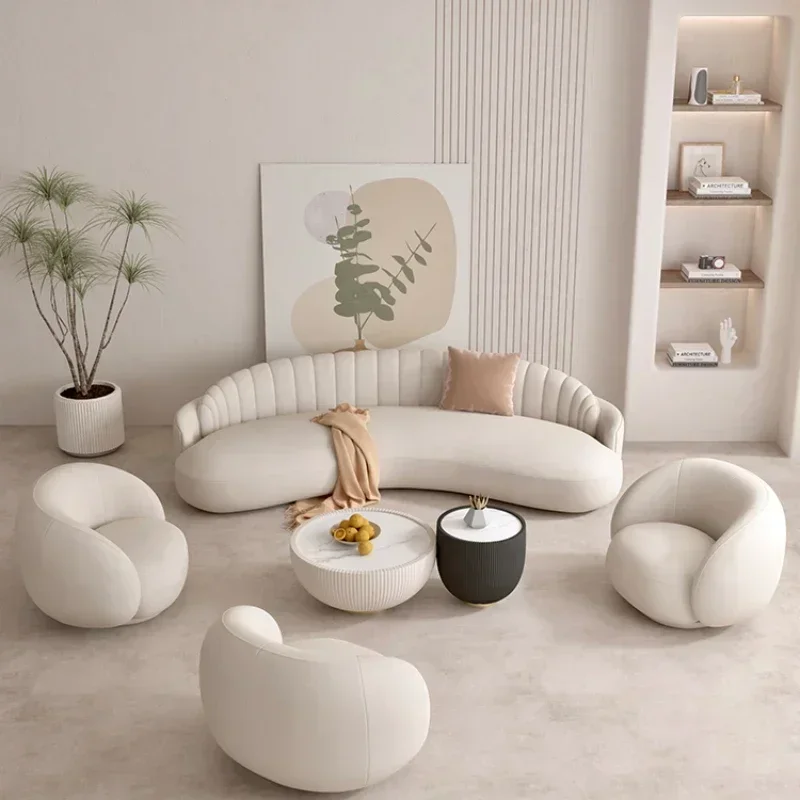 Cute Fancy Unique Sofa Chair Filling Soft Lazy Nordic Loveseat Modern Sofa Puffs Lounge Divano Soggiorno Apartment Furniture