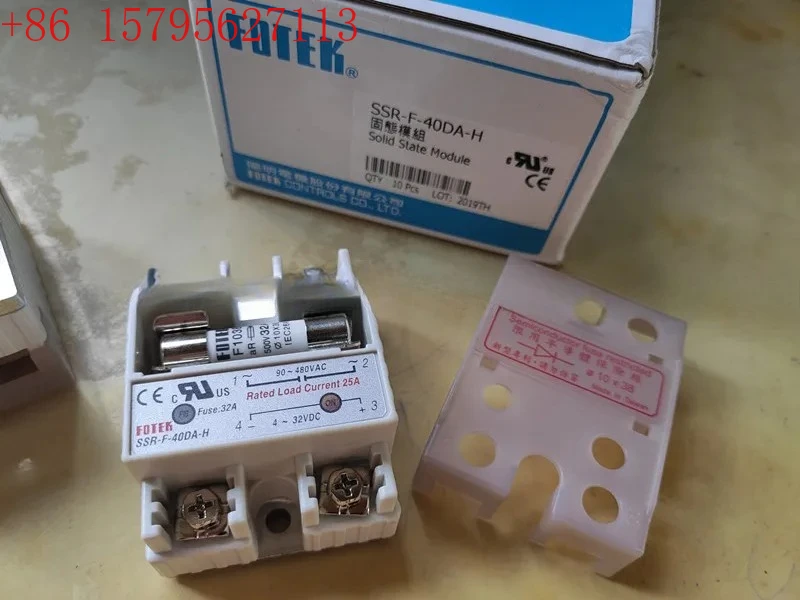 1 個 SSR-F-10DA SSR-F-25DA SSR-F-25DA-H SSR-F-40DA FOTEK 半導体ヒューズ制限ソリッドステートリレー新オリジナル