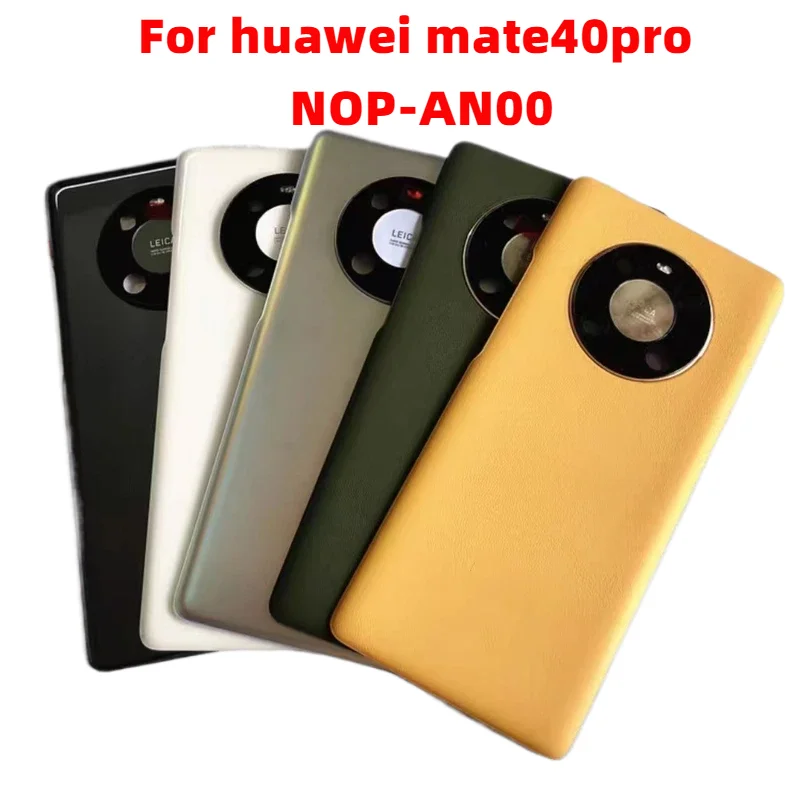 For huawei mate40pro cell phone battery back cover NOP-AN00 repair parts case shell with frame tool