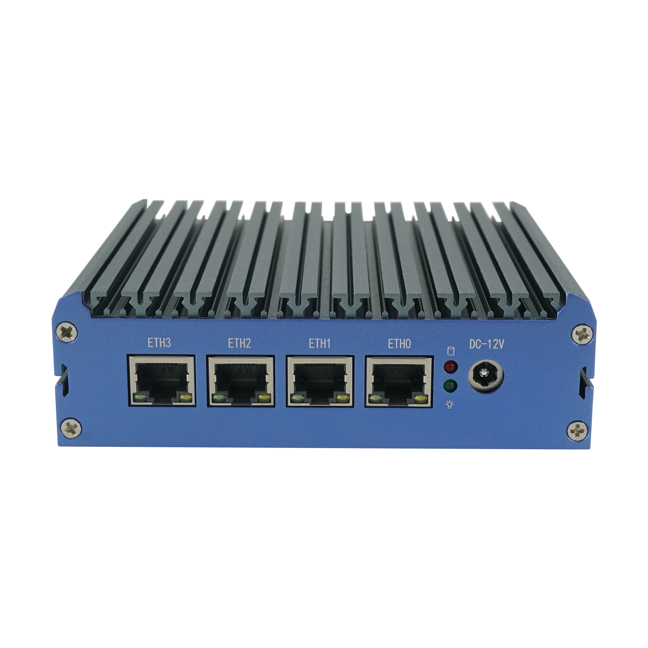 BKHD Fanless Mini PC G48 4 LAN 1G 2.5G Soft Router Intel Celeron N2940 N4000 J4125 Pfsense OPNsense Debian OEM ODM OBM Manufact