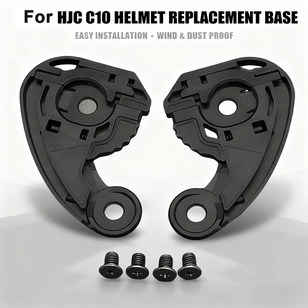 

For HJC Helmet HJC C10 Visor Base Shield Replacement Parts Component Part For Motorcycle Helmet Detached Visor Base