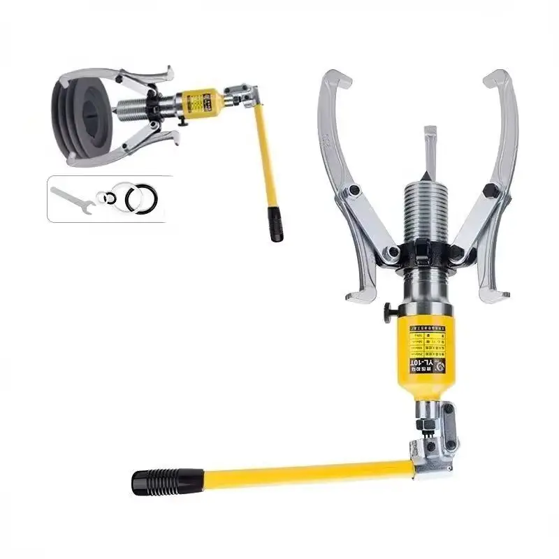 YL15T 15 Ton Hydraulic Gear Puller Wheel Bearing Removal Tool - Heavy-Duty Hydraulic Gear Puller for Automotive Repair