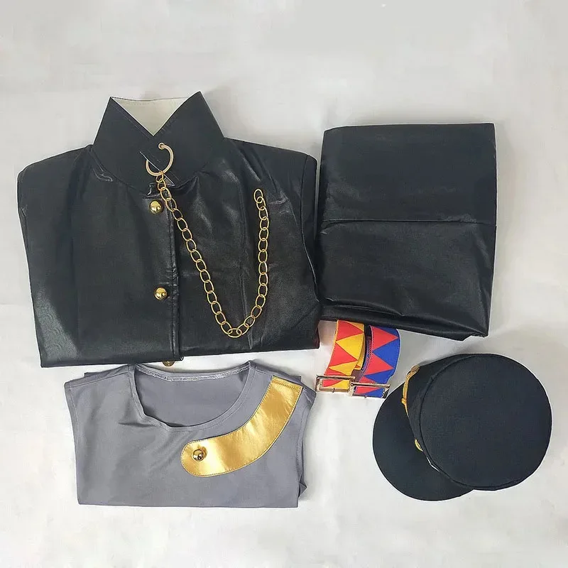 JOJO JoJo's Bizarre Adventure Kujo Jotaro Cosplay Costume Jotaro Kujo Uniform Cosplay Clothing Costume Cosplay Wig