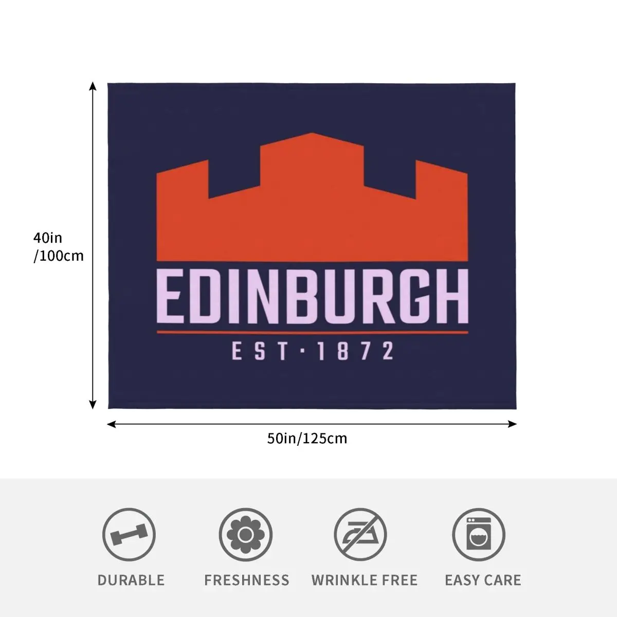 ادنبره الرجبي رمي بطانية للأطفال الحرارية للسفر للطفل بطانيات الهالوين #4