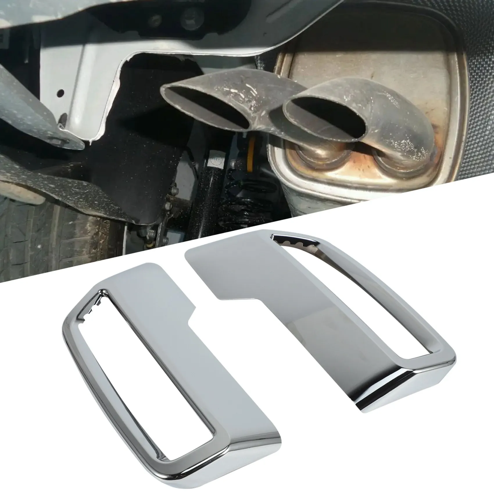 

Инновационная крышка выхлопной трубы для Peugeot 3008 5008 Allure 2017-2019 ABS