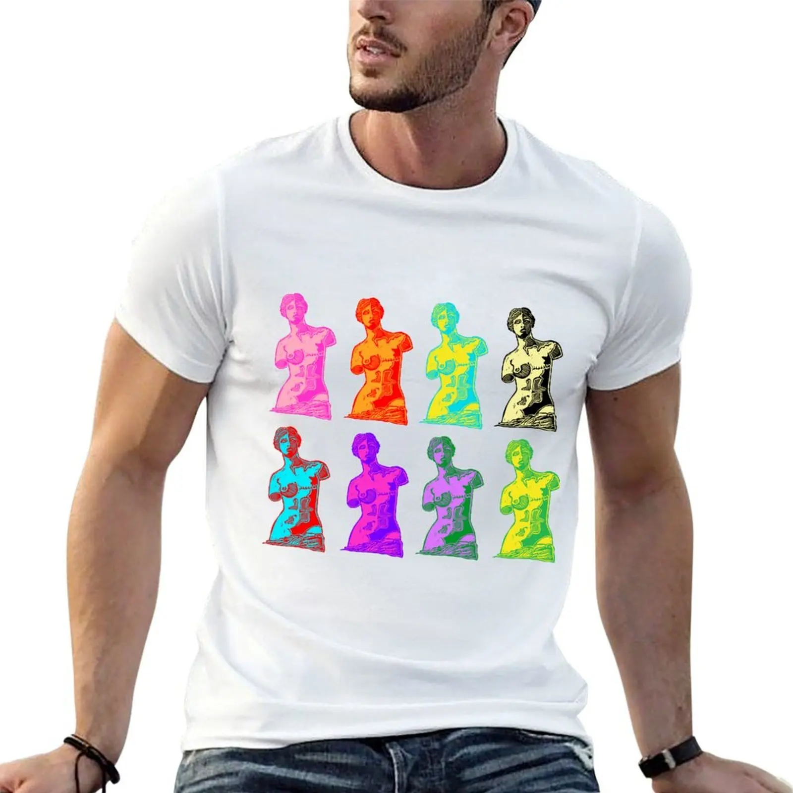 Venus Left Side Mastectomy 8 T-Shirt summer top fashion shirts workout shirts for men