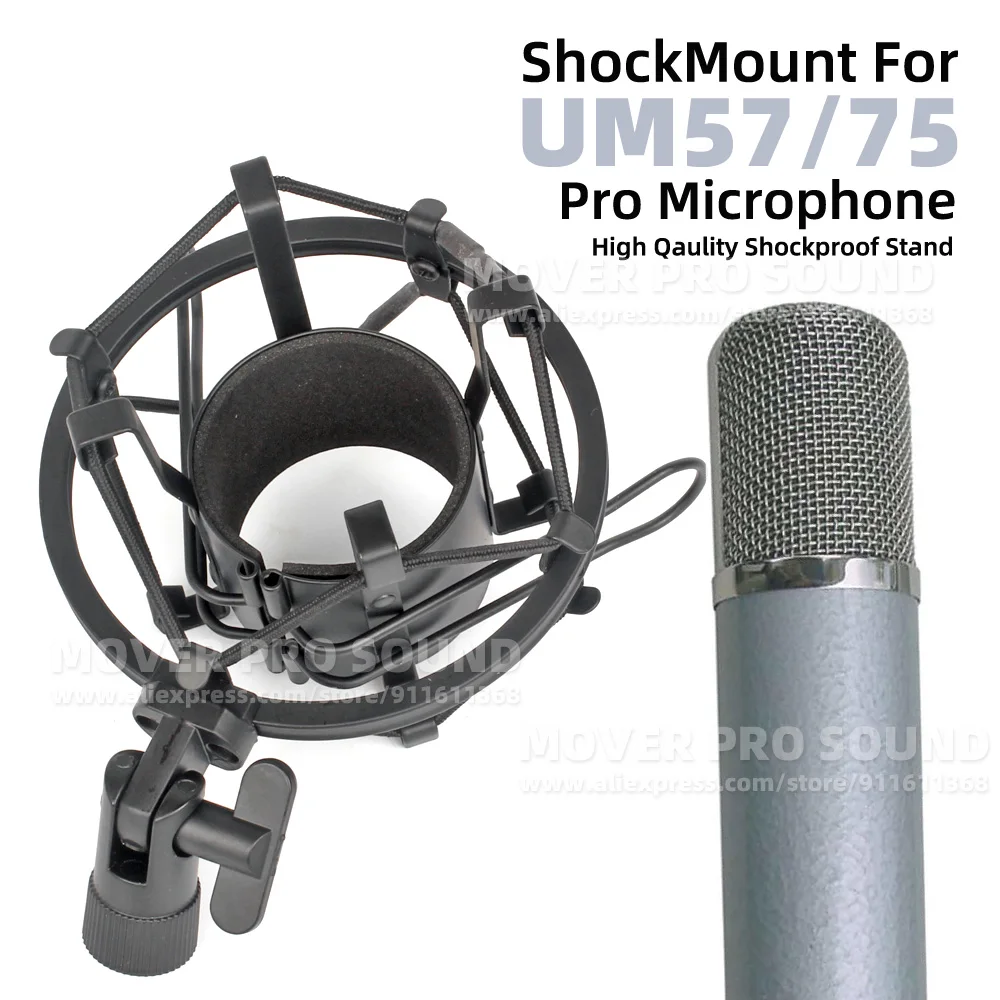 

Spider Mic Holder Stand Isolation Shockproof For Microtech Gefell UM 75 UM75 57 UM57 Suspension Microphone Shock Mount Bracket