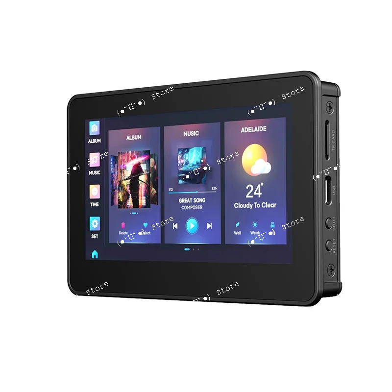 la-carte-de-developpement-d'ecran-tactile-esp32-s3-de-43-pouces-prend-en-charge-le-coque-en-option-wifi-et-bluetooth-5-avec-plusieurs-interfaces