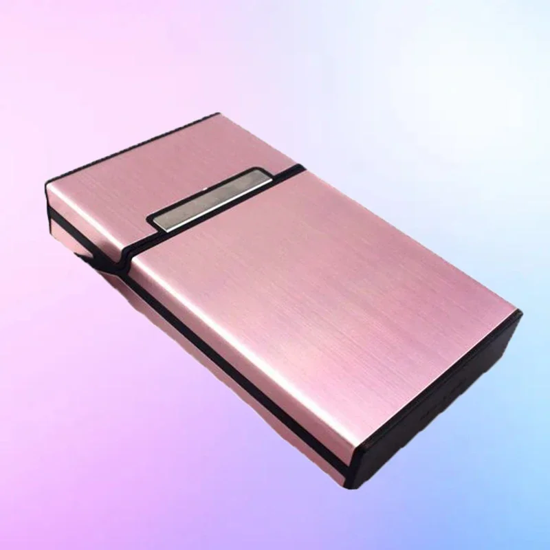 Ultra-thin portable cigarette case, can hold 20 cigarettes, anti-pressure, dry-proof, extended cigarette storage, 1 part