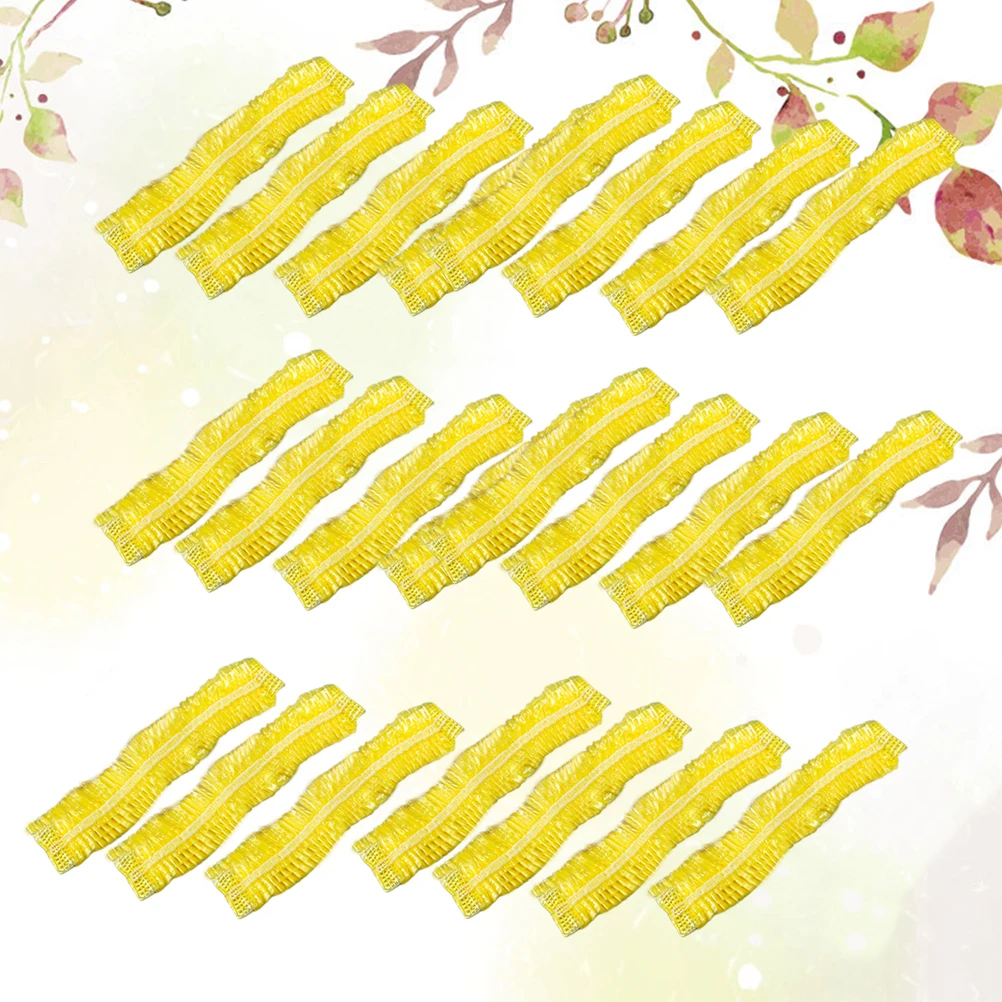 

200 Pcs Waterproof Shower Cap Lady Salon Hat Caps Conditioning Hair Women's Hats