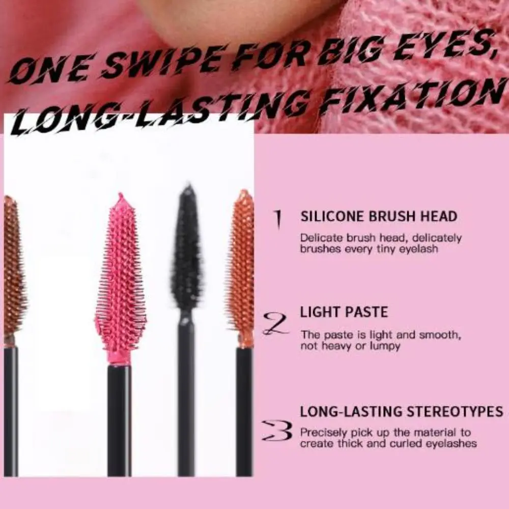 4D Waterproof 4D Stereo Lengthing Mascara Waterproof Makeup Tools Super Long Mascara Long Lasting Sweat Proof