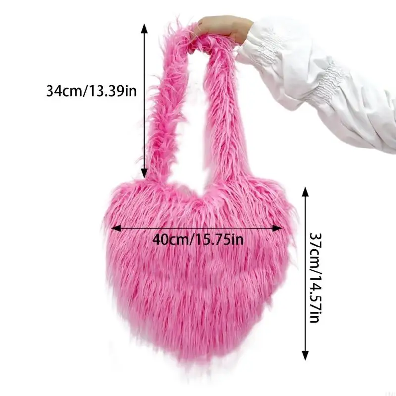 49mfの女性のぬいぐるみストラップショルダーバッグポータブル大規模容量豪華なショルダーバッグ