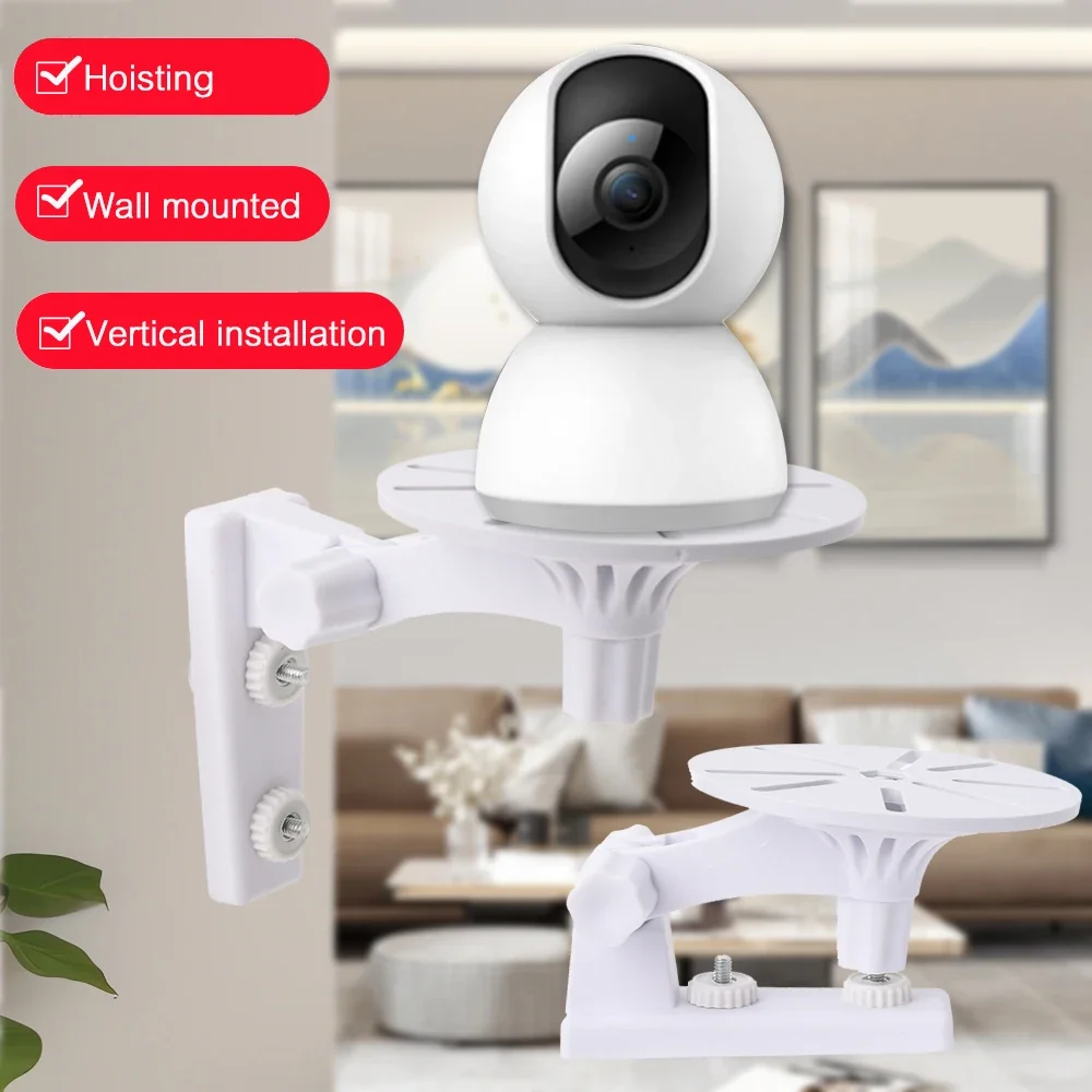 No Punching Monitoring Bracket For Camera Wireless Network Monitor Indoor Hanger Wall Mounting Holder Camera Support Base