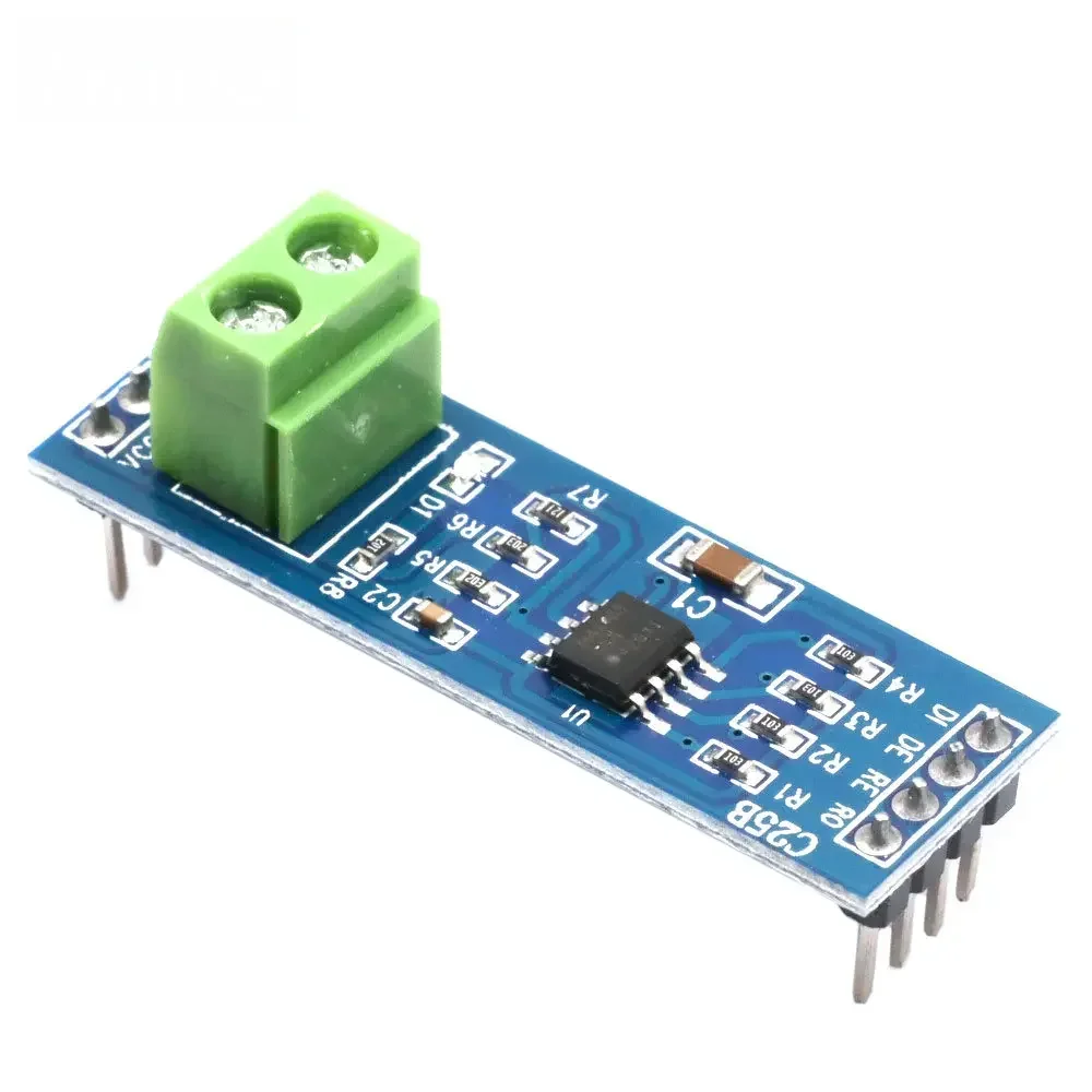 MAX485CSA TTL to RS485 Converter Module DC5V Serial Communication Transceiver Board For Arduino STM32 ESP32 MCU