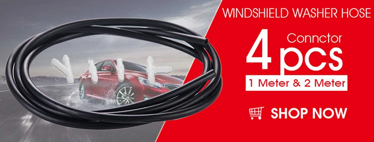 2pcs 6mm Silica Gel Silicon Refill Strips Car Wiper Blades Silicon/Rubber Bands for Wipers for Frameless Wipers 26" 28" 30" 32"