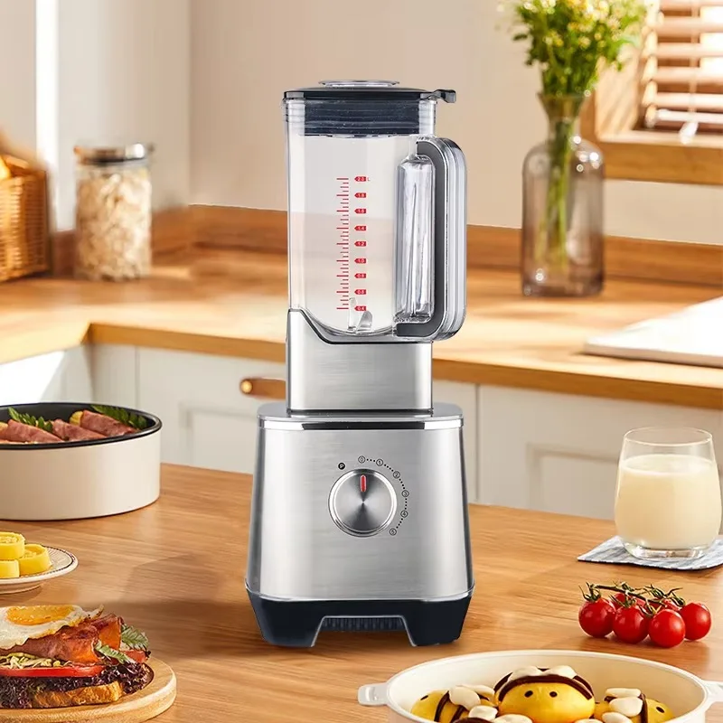 Airo Hot Sell 2000W LED Light Touch Panel Ice Crusher Smoothie Multifunctional Juicer High Speed Powerful Blender