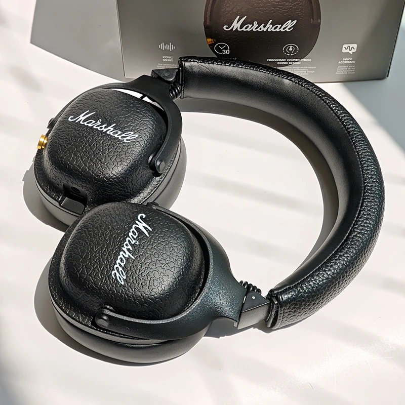 Marshall Wireless Noise Cancelling Over-the-Ear Headphones Bluetooth 5.3 HIFI Stereo Gaming Headset