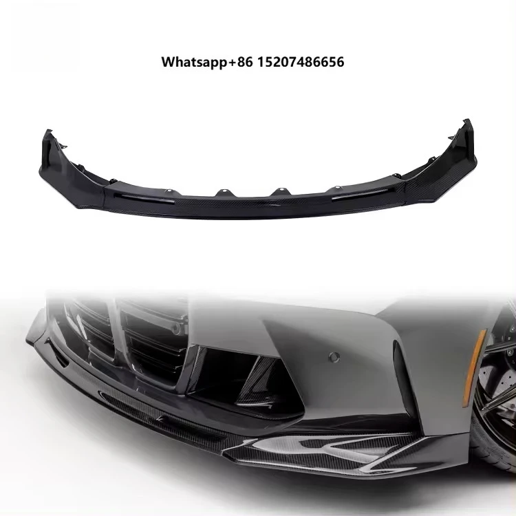 

Carbon Fiber V Style Front Lip for M3 M4 G80 G82 Auto Car Accessories Bumpers Lip