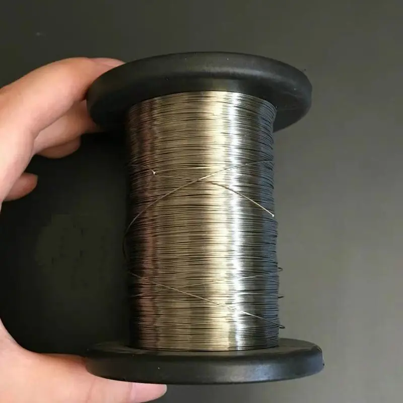 0.4mm SS304 Stainless Steel Wire Spools hard condition Bright Smooth Surface 100meters customize