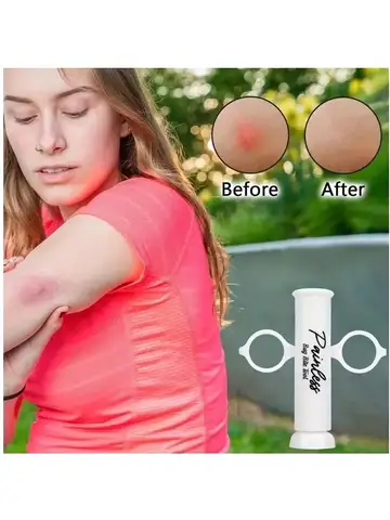 Bug Bite Suction Tool, Venom Extractor Itch Relief, Natural Reduce Itch & Swell, Bite & Sting First Aid for Outdoor Hiking, Back