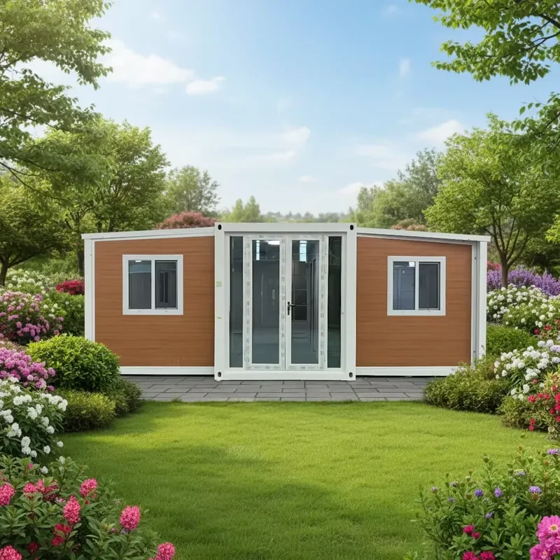 2026Hot 20ft Extendable Modern Design Prefab Villa Movable Steel Structure Container House for Farmhouse Hotel School Hotel