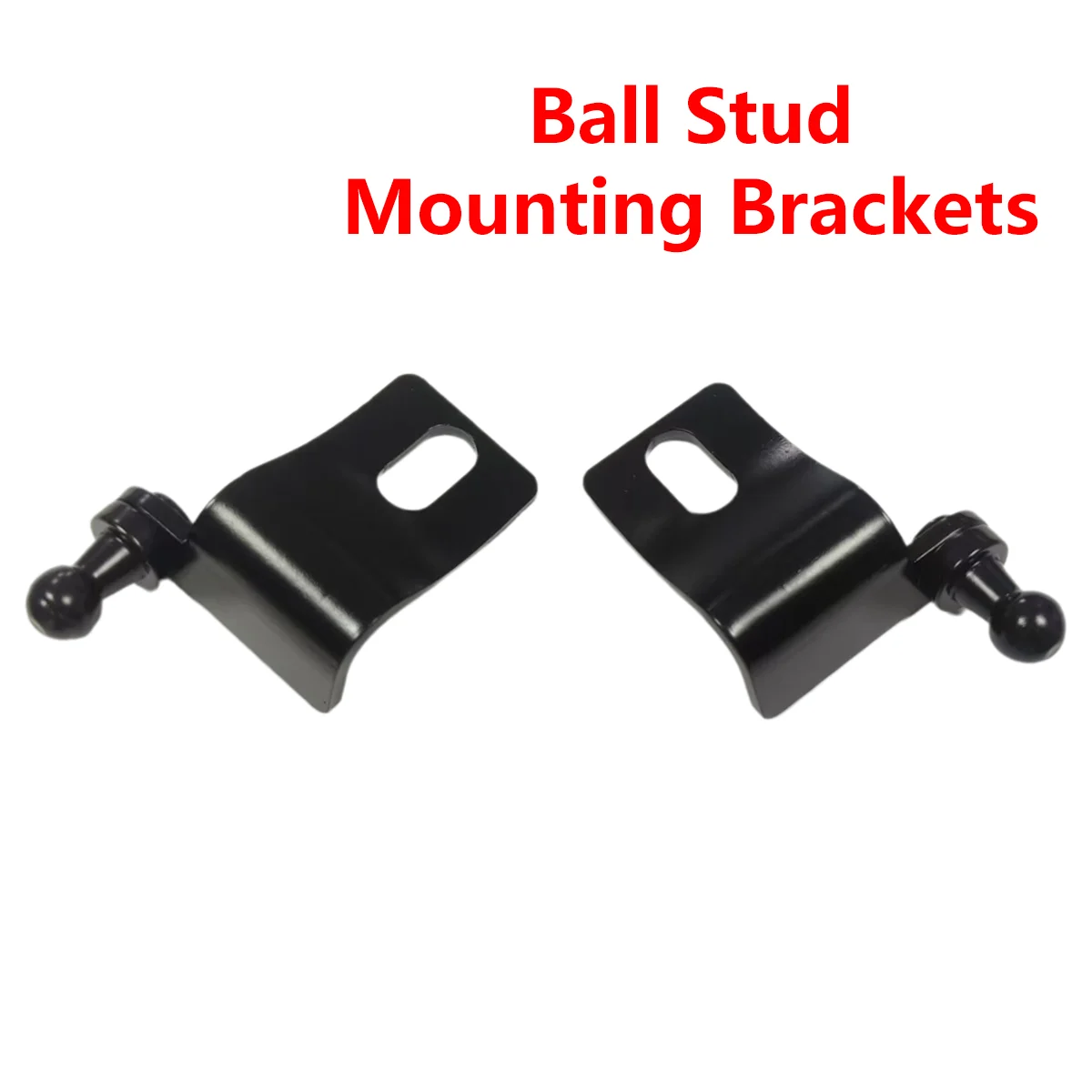 2Pcs for Car Front Bonnet Hood Cover Universal Car Ball Stud Gas Shock Struts Mounting Brackets