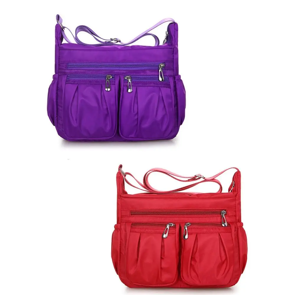 Borsa a tracolla Oxford da donna nuova borsa a tracolla di grande capacitร borsa da donna Multi-tasca Shopping borsa da viaggio da donna borsa per