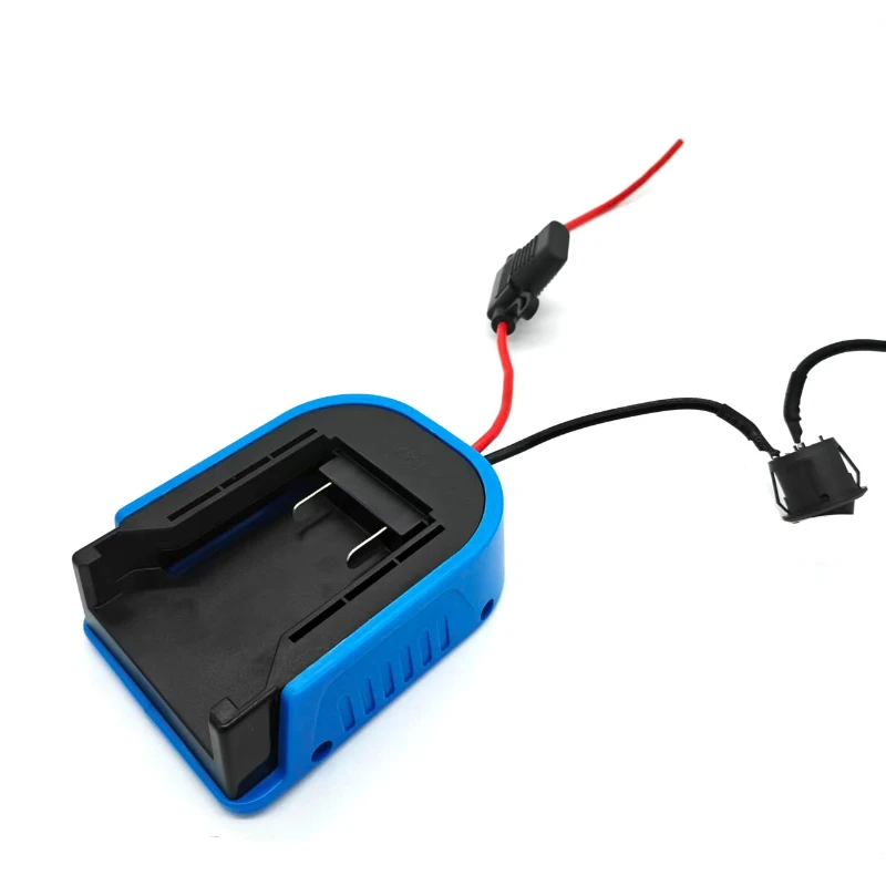 Portable Power Wheel Adapter for Kobalt 24V Batteries Power Connector for Remote-controlled Trucks with Fuse and Terminal Blocks