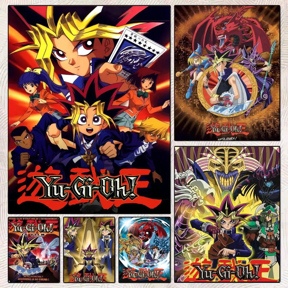 1PC Anime Y-Yu-Gi-Oh Painting Calligraphy Stylish Wall Art Poster, Bedroom Living Room Home Decor Gift