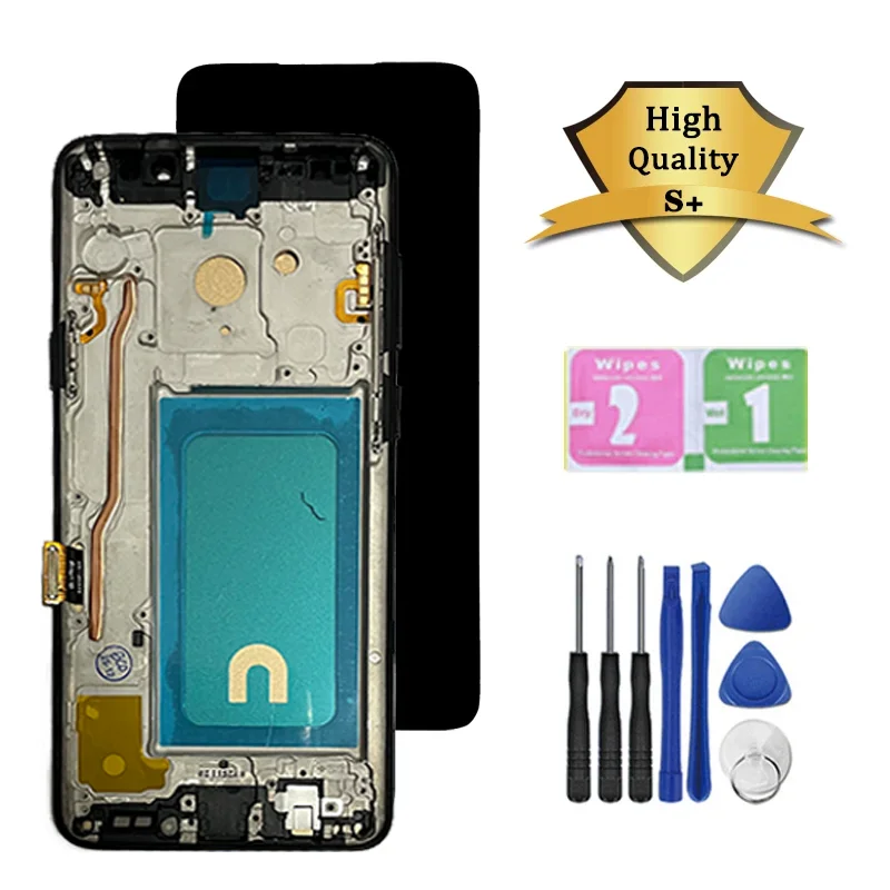 TFT Quality New S9Plus LCD for Samsung S9 Plus LCD Display Touch Screen Digitizer with Frame For Samsung S9+ G965 G9650 lcd