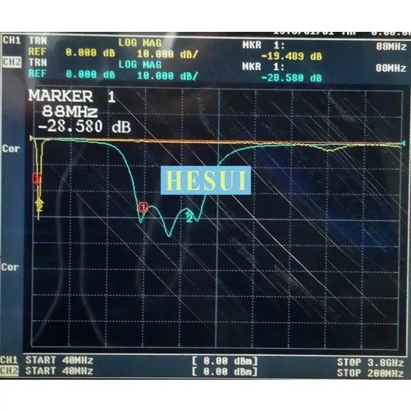 BSF Filter RF 88MHz~ 108MHz Module LC band block filter, FM FM broadcast signal dedicated attenuator, SMA interface Module Board