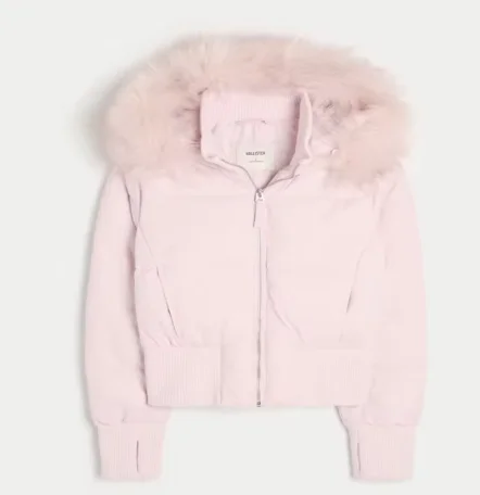 Frauen Einfarbig Pelz Kragen Mit Kapuze Baumwolle gefütterte Jacke Mit Zipper Slim Fit Warme Dicken Mantel 2025, Winter Neue weibliche Oberbekleidung – Detail 4