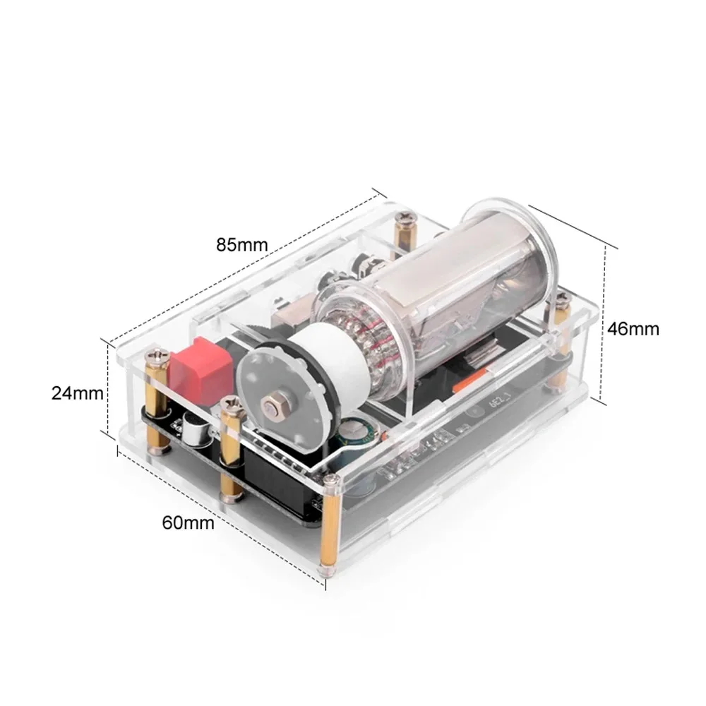 Indicateur de niveau de VU-mètre électronique, carte de pilote de tube, bricolage, basse tension, USB, 5V, 6E2