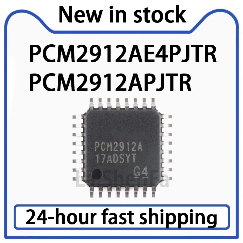 1PCS PCM2912AE4PJTR PCM2912APJTR Package TQFP-32 Audio Codec Chip Stock