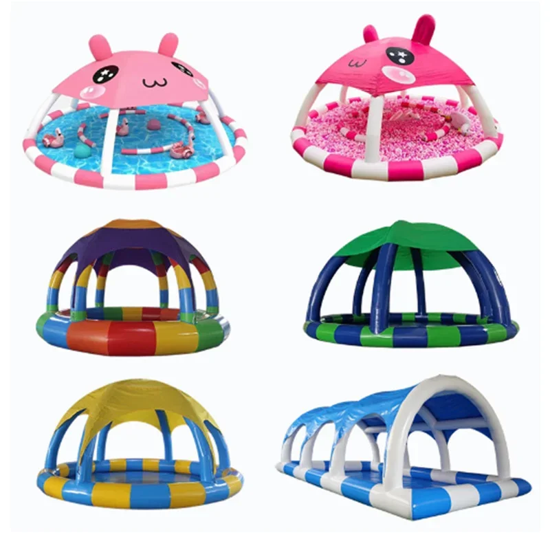 Large Outdoor Inflatable Swimming Pool For Adults And Children Family Backyard Water Play Equipment